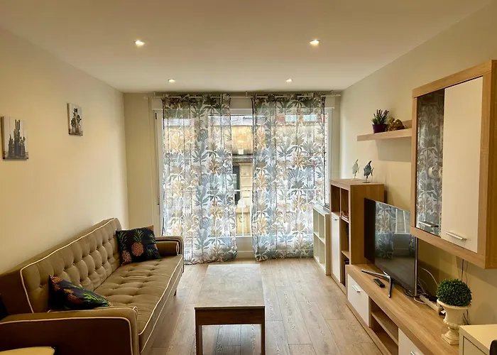 Centrico Junto A La Playa De San Lorenzo Apartament